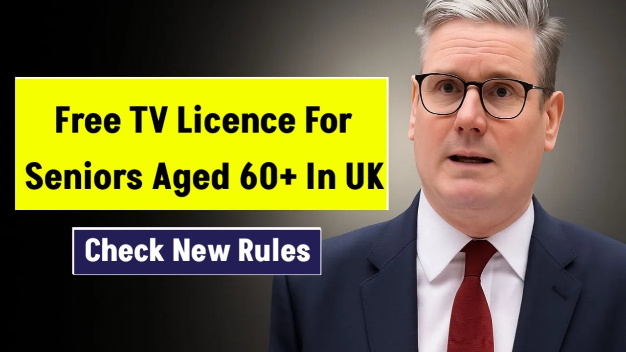 Free TV Licence For Seniors Aged 60+ In UK