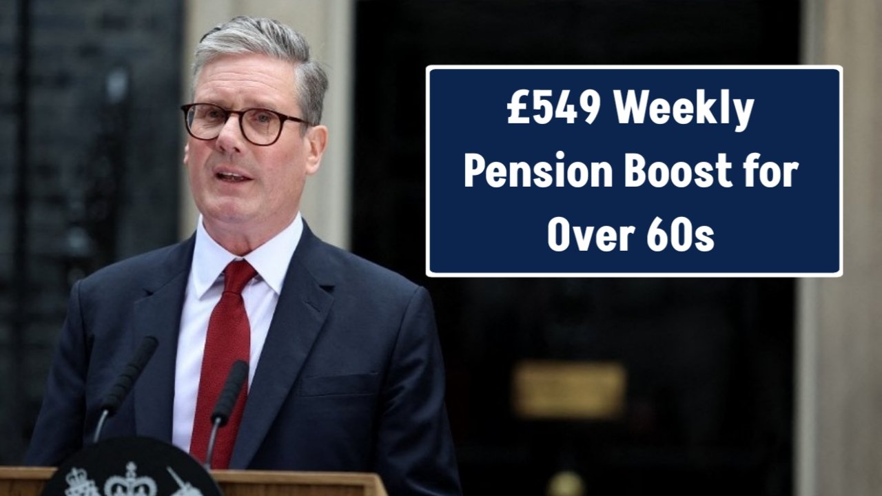 £549 Weekly Pension Boost for Over 60s