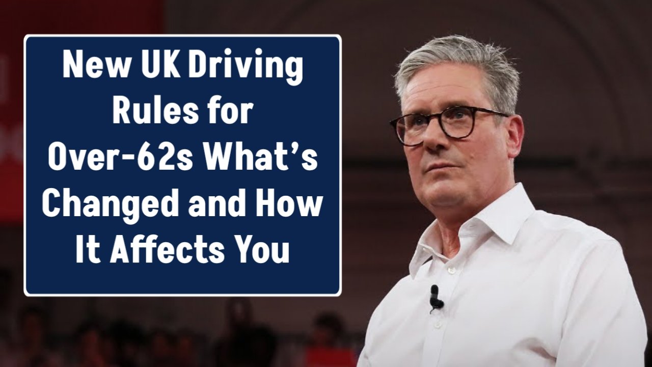 New UK Driving Rules for Over-62s – What’s Changed and How It Affects You