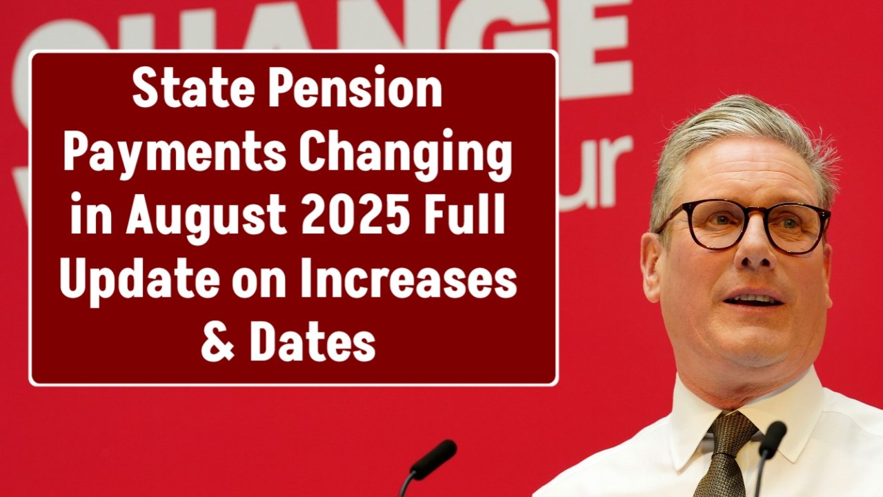 State Pension Payments Changing in August 2025