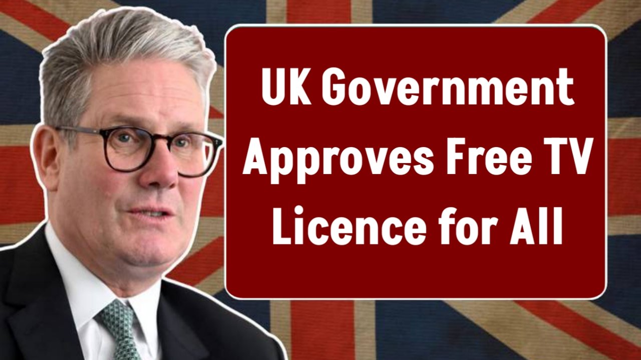 UK Government Approves Free TV Licence for All